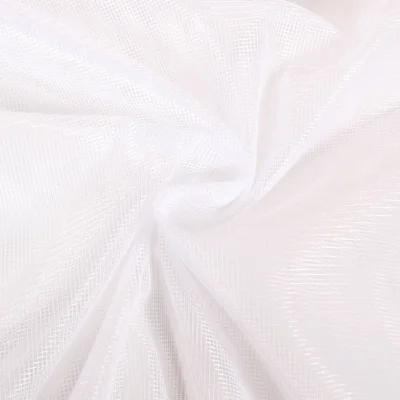 Tissu Moustiquaire Souple grande largeur Blanc - Par 10 cm