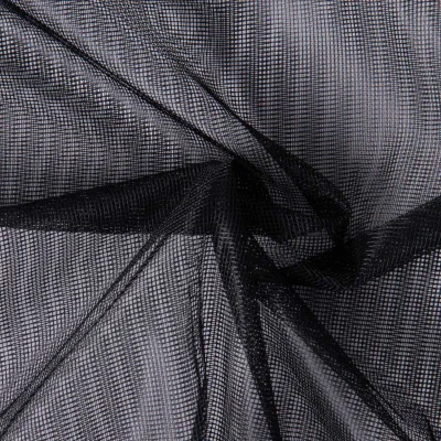 Tissu Moustiquaire Mosquito souple grande largeur Noir - Par 10 cm