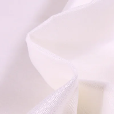 Tissu Toile extérieure uni Grande Largeur Dralon Blanc - Par 10 cm