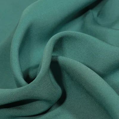 Tissu Viscose Poppy Vert d&#039;eau - Par 10 cm