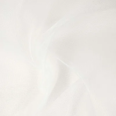 Tissu Moustiquaire Semi-rigide Enroulable Blanc - Par 10 cm
