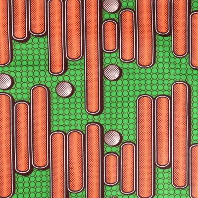 Tissu Wax africain n°519 - Au mètre