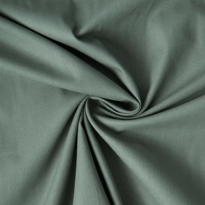 Tissu Coton uni Grande largeur 280cm Santorin Vert sauge - Par 10 cm