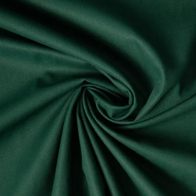 Tissu Coton uni Grande largeur 280cm Santorin Vert sapin - Par 10 cm