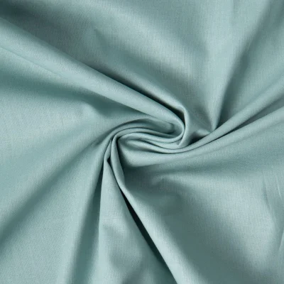 Tissu Coton uni Grande largeur 280cm Santorin Vert amande - Par 10 cm