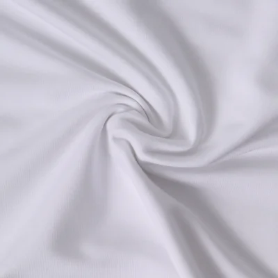 Tissu Sweat léger Soline sur fond Blanc - Par 10 cm