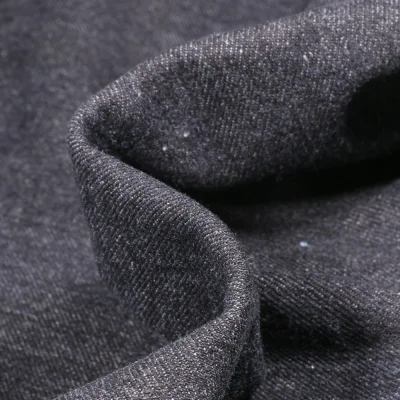 Tissu Jeans épais Noir - Par 10 cm