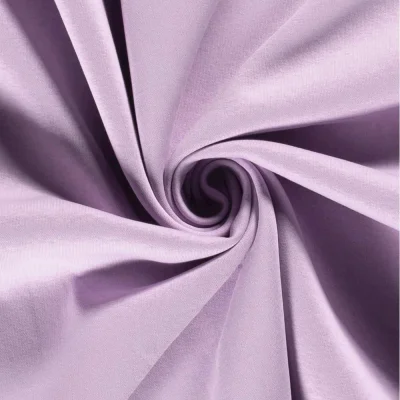 Tissu Molleton Sweat uni Lilas - Par 10 cm