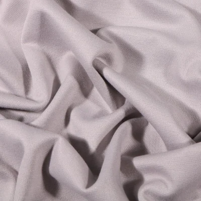 Tissu Jersey Milano uni Gris clair - Par 10 cm
