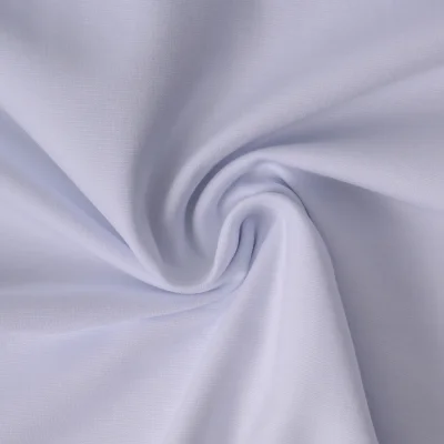 Tissu Jersey Viscose épais Romana uni Blanc - Par 10 cm