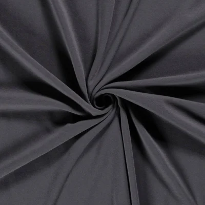 Tissu Polaire des Alpes uni Gris foncé - Par 10 cm