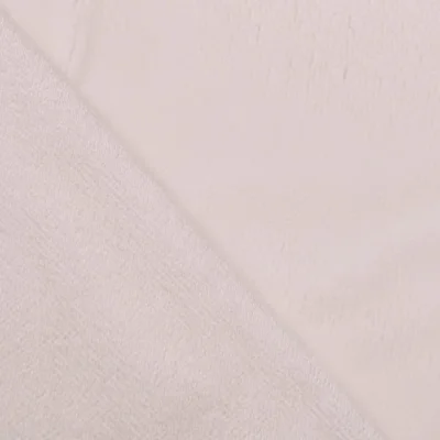 Tissu Micro Éponge Bambou Blanc cassé - Par 10 cm