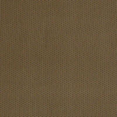 Tissu Viscose imprimé Ellen pois sur fond Vert kaki - Par 10 cm