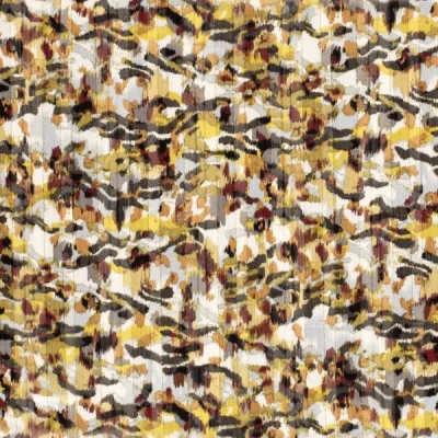 Tissu Mousseline lurex abstraits Bordeaux - Par 10 cm