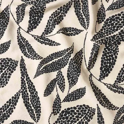 Tissu upcycling Coupon de 3 m Viscose texturé Beige nacré 