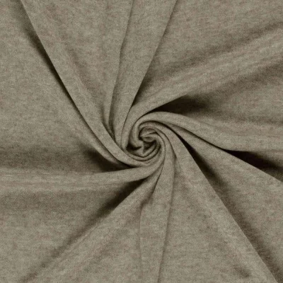 Tissu maille Viscose lourde Stella uni Gris acier - Par 10 cm
