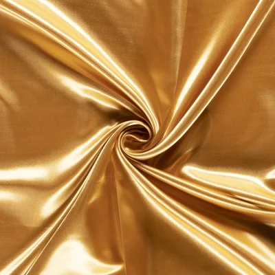 Tissu Satin uni Or x1m