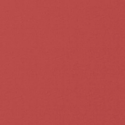 Tissu Coton enduit uni Rouge - Par 10 cm