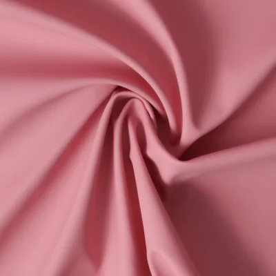 Tissu Imperméable Solveig  uni Rose poudré - Par 10 cm