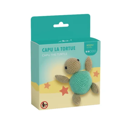 Kit Amigurumi – Capu la tortue