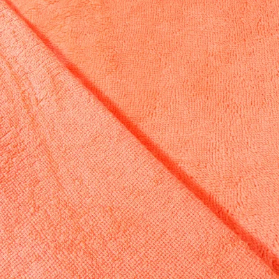 Tissu Micro Éponge Bambou Melon - Par 10 cm