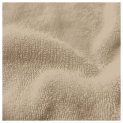 Tissu Micro Eponge Bambou Nolita uni Ecru - Par 10 cm