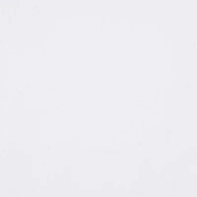 Tissu Coton enduit uni Blanc - Par 10 cm