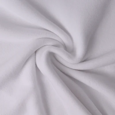 Tissu Polaire doux Grand Froid Blanc - Par 10 cm
