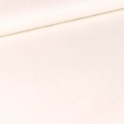 Tissu Tulle souple métallisé Blanc - Par 10 cm