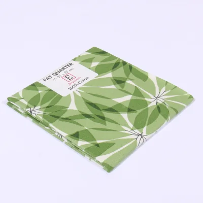 Coupon tissu Coton n°38 Vert - 45 x 55 cm
