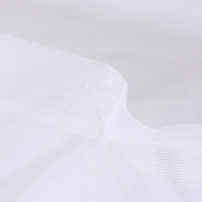 Tissu Moustiquaire rigide Blanc - Par 10 cm