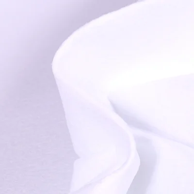 Tissu Feutrine 180 cm Blanc - Par 10 cm
