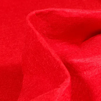 Tissu Feutrine 180 cm Rouge - Par 10 cm