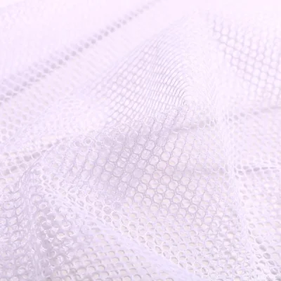 Tissu Filet Vrac mesh Blanc - Par 10 cm