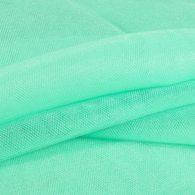 Tissu Tulle souple grande largeur uni Vert menthe - Au mètre
