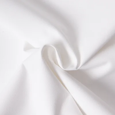 Tissu Imperméable spécial extérieur intensif uni Blanc - Par 10 cm