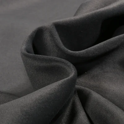 Tissu Occultant isolant thermique uni Gris anthracite - Par 10 cm