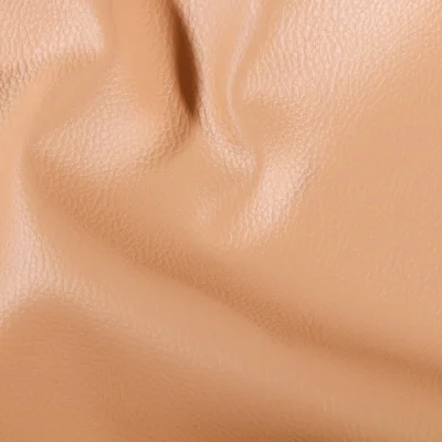 Coupon Simili cuir d&#039;ameublement uni Cappuccino - Coupon de 40 cm