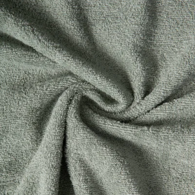 Tissu Eponge  Spa 400 g/m2 uni Vert d&#039;eau - Par 10 cm