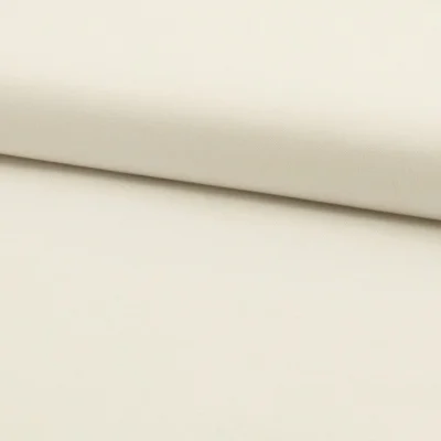 Coupon Tissu Coton uni Ecru - Coupon de 20 cm