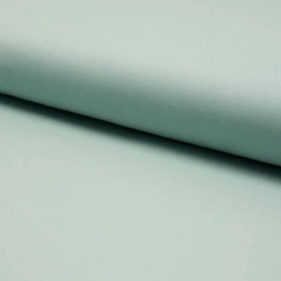 Tissu Coton uni Menthe - Par 10 cm