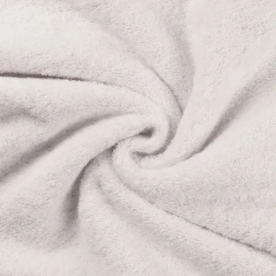 Tissu Eponge légère 340 g/m² uni Blanc - Par 10 cm