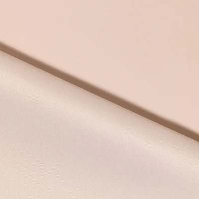Tissu Toile à sac envers PVC déperlant ultra robuste Ecru - Par 10 cm