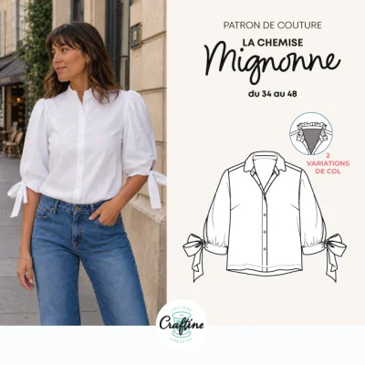 Patron Craftine Chemise Mignonne