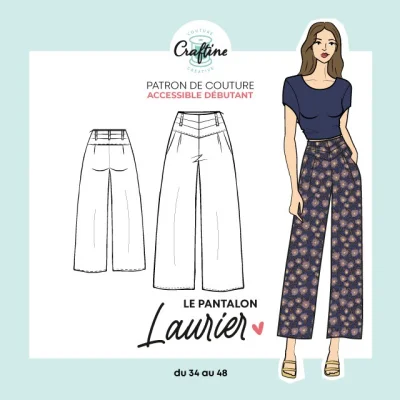 Patron Craftine Pantalon Laurier