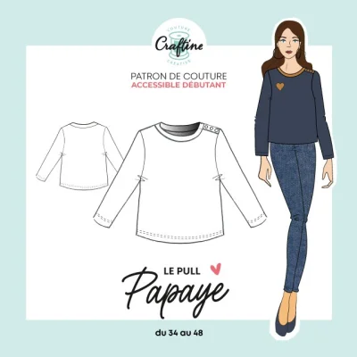 Patron Craftine Pull Papaye