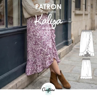 Patron Craftine Jupe Kalya