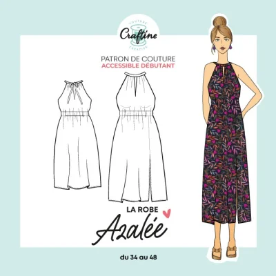 Patron Craftine Robe Azalée