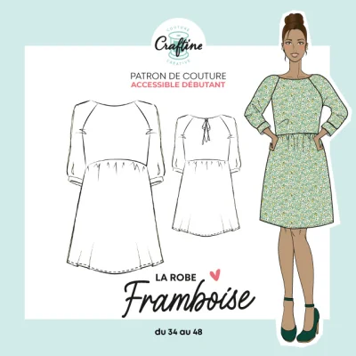 Patron Craftine Robe Framboise