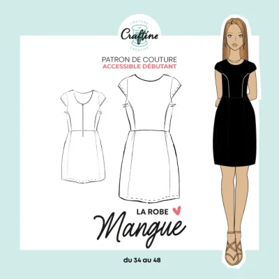 Patron Craftine Robe Mangue
